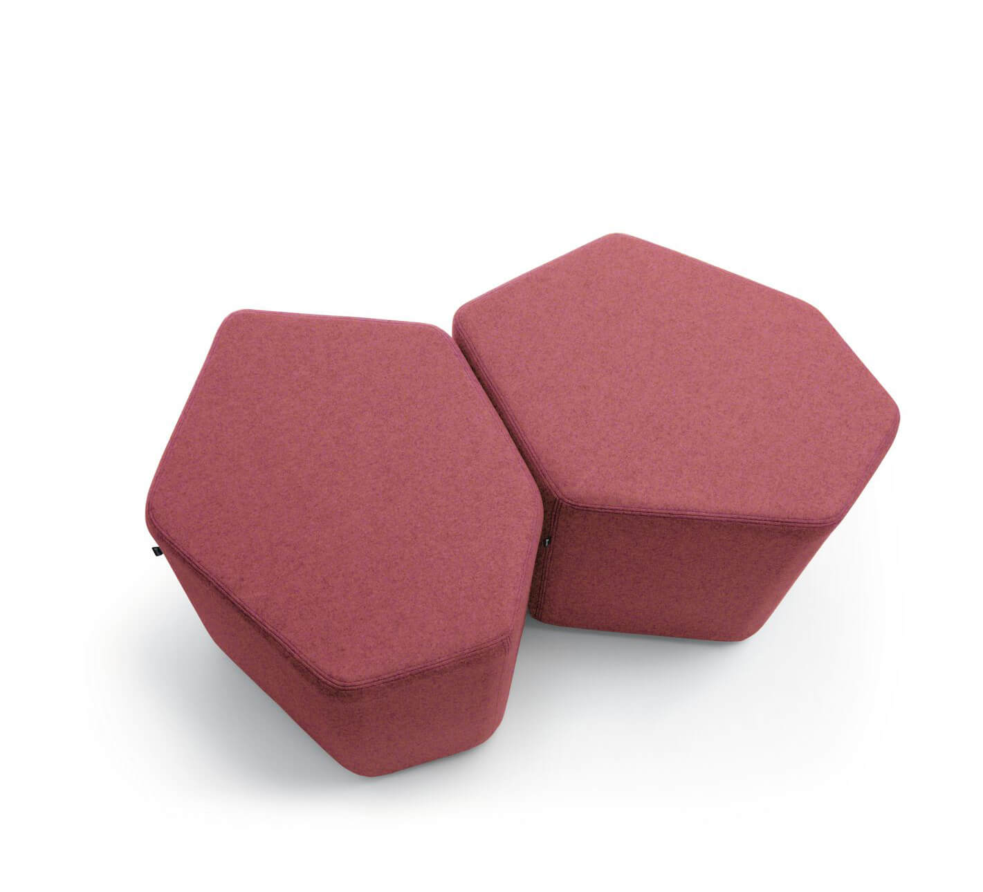 MDD Bazalto Office Pink Pouf