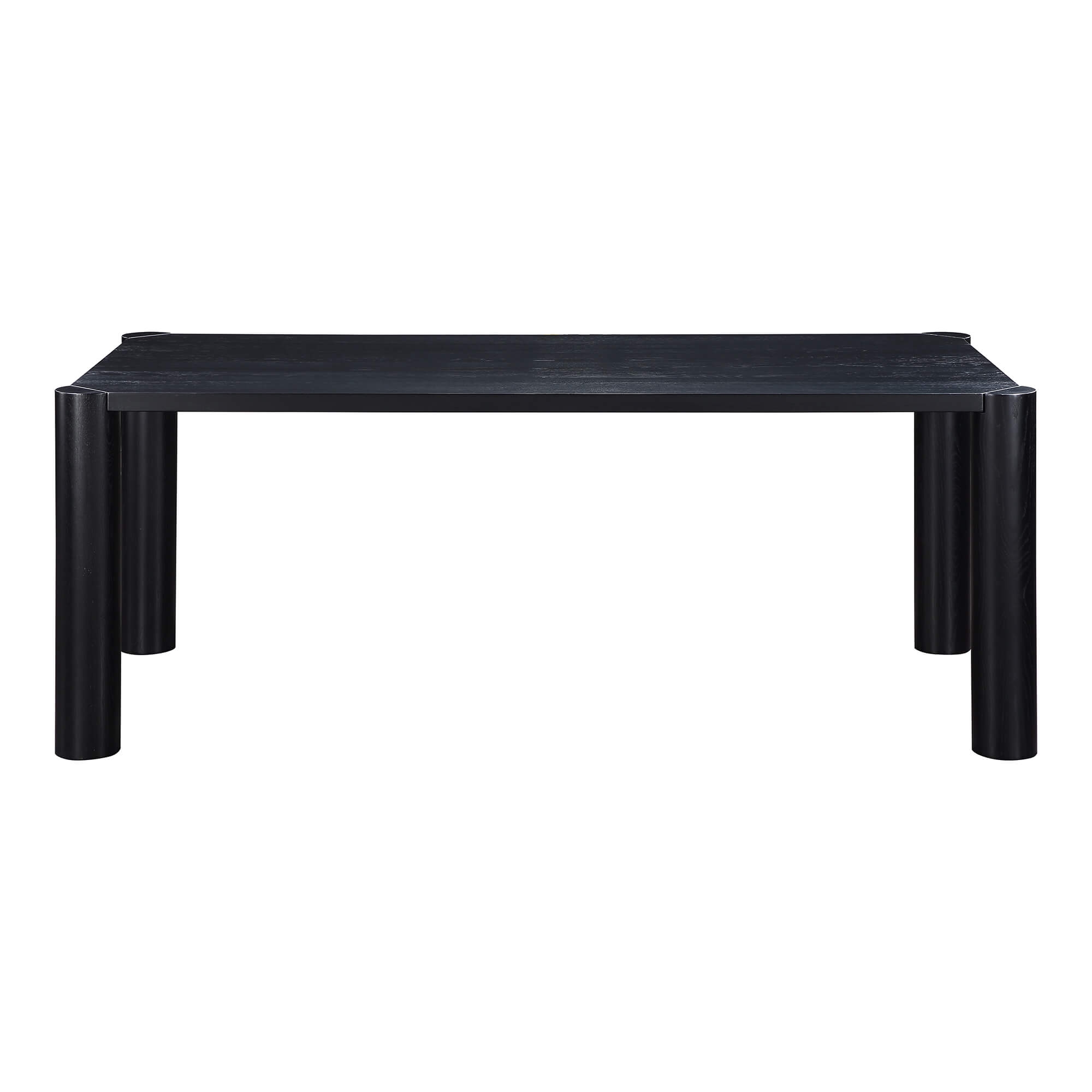 Post 76" Solid Wood Dining Table