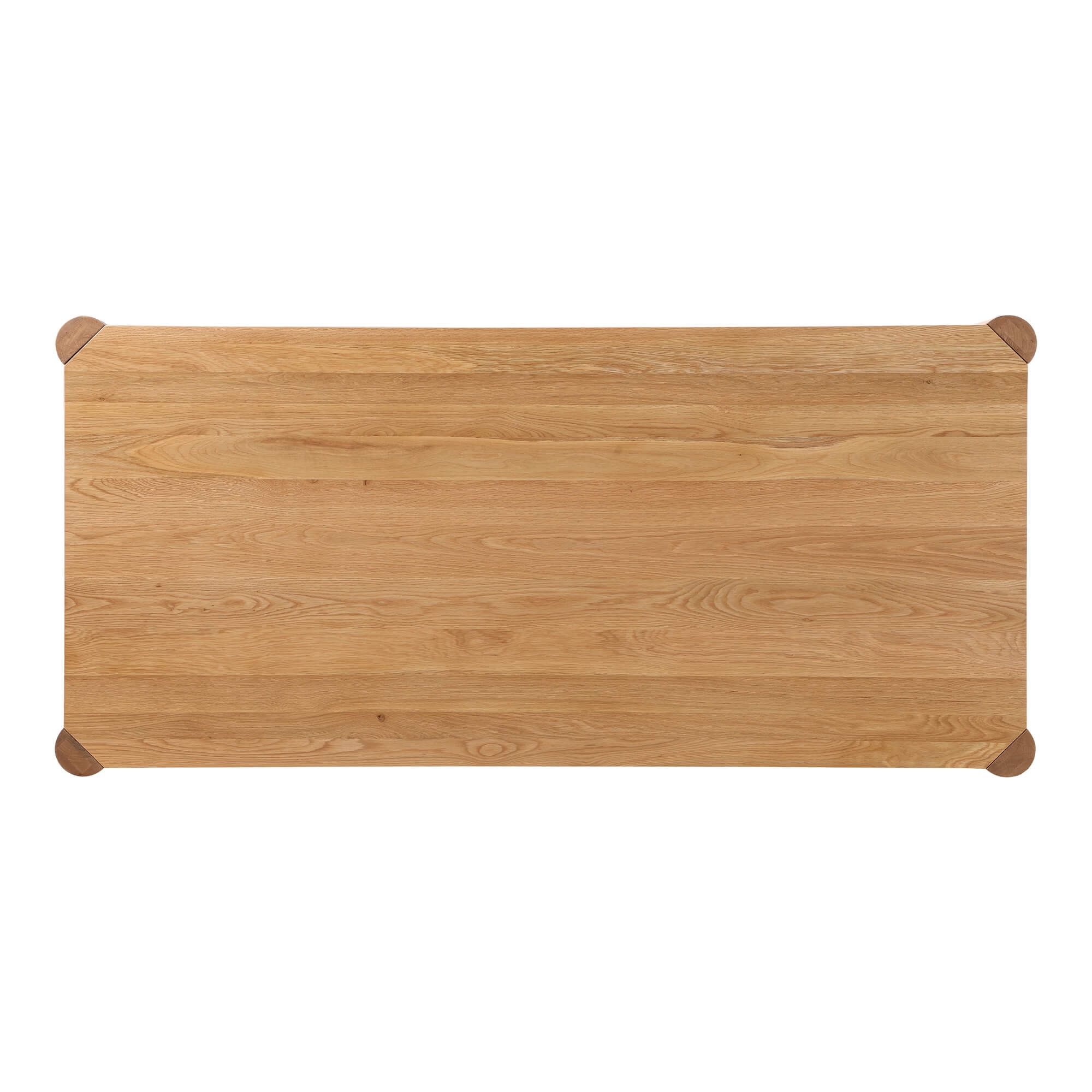 Post 76" Solid Wood Dining Table