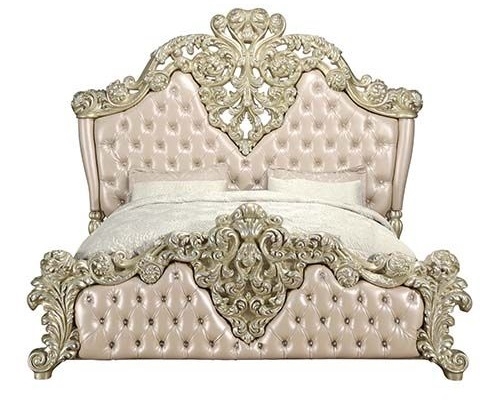 Vatican PU/Wood Panel Bed, Eastern King Size
