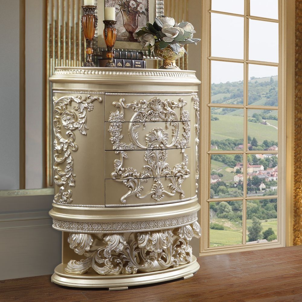 Vatican Wood Chest w/4 Drawers