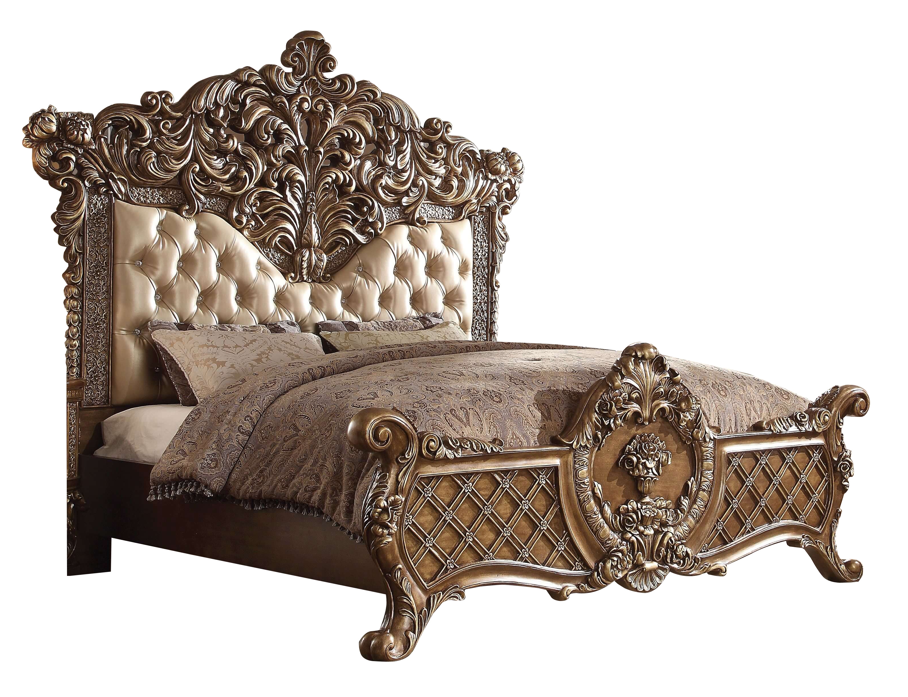 Constantine PU/Wood Panel Bedroom Set