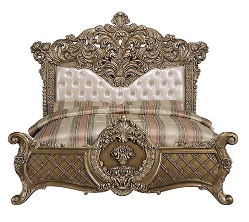 Constantine PU/Wood Panel Bed, Eastern King Size