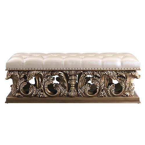 Constantine PU/Wood Bench