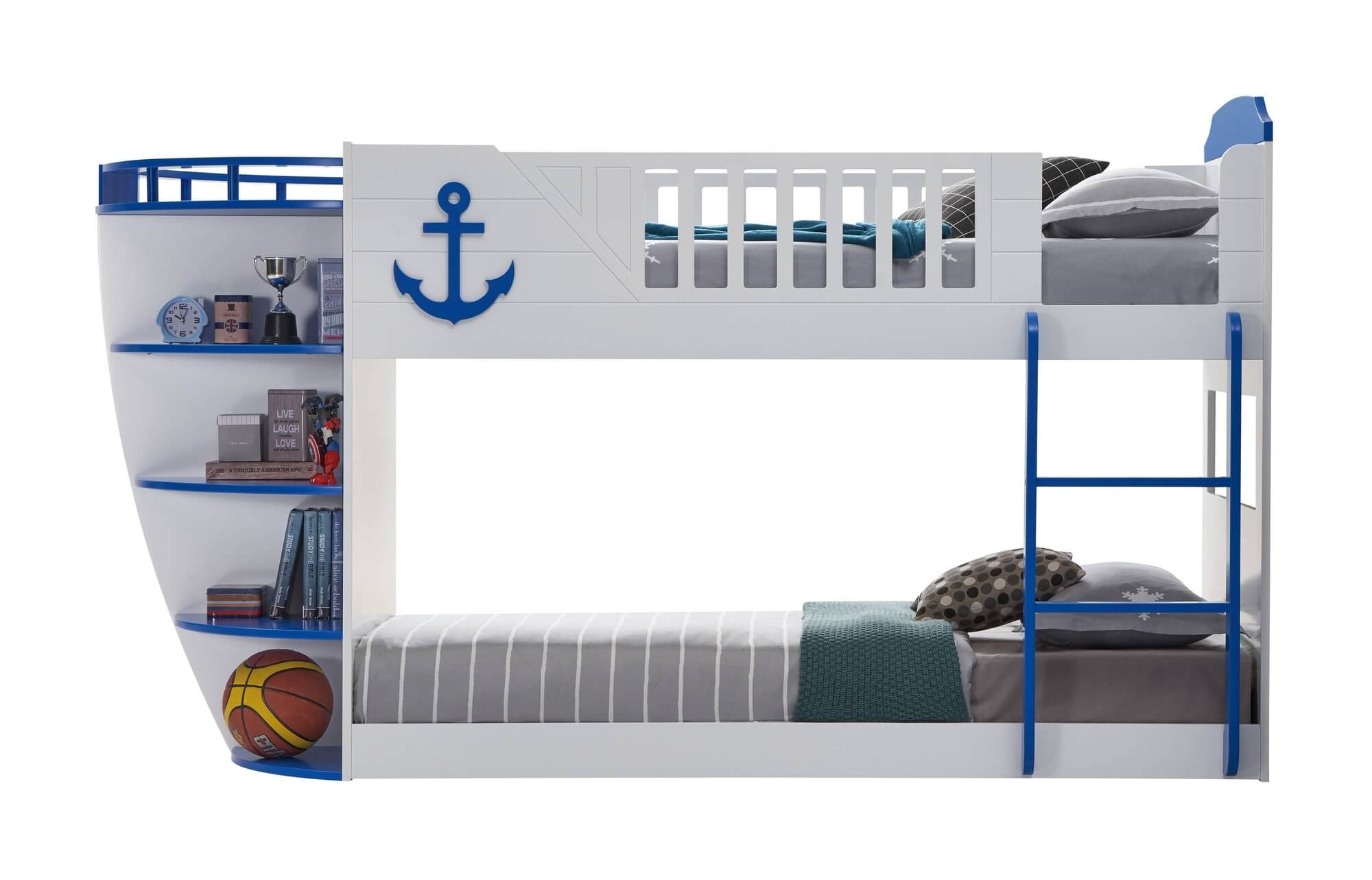 Neptune Bunk Bed, Twin/Twin Size