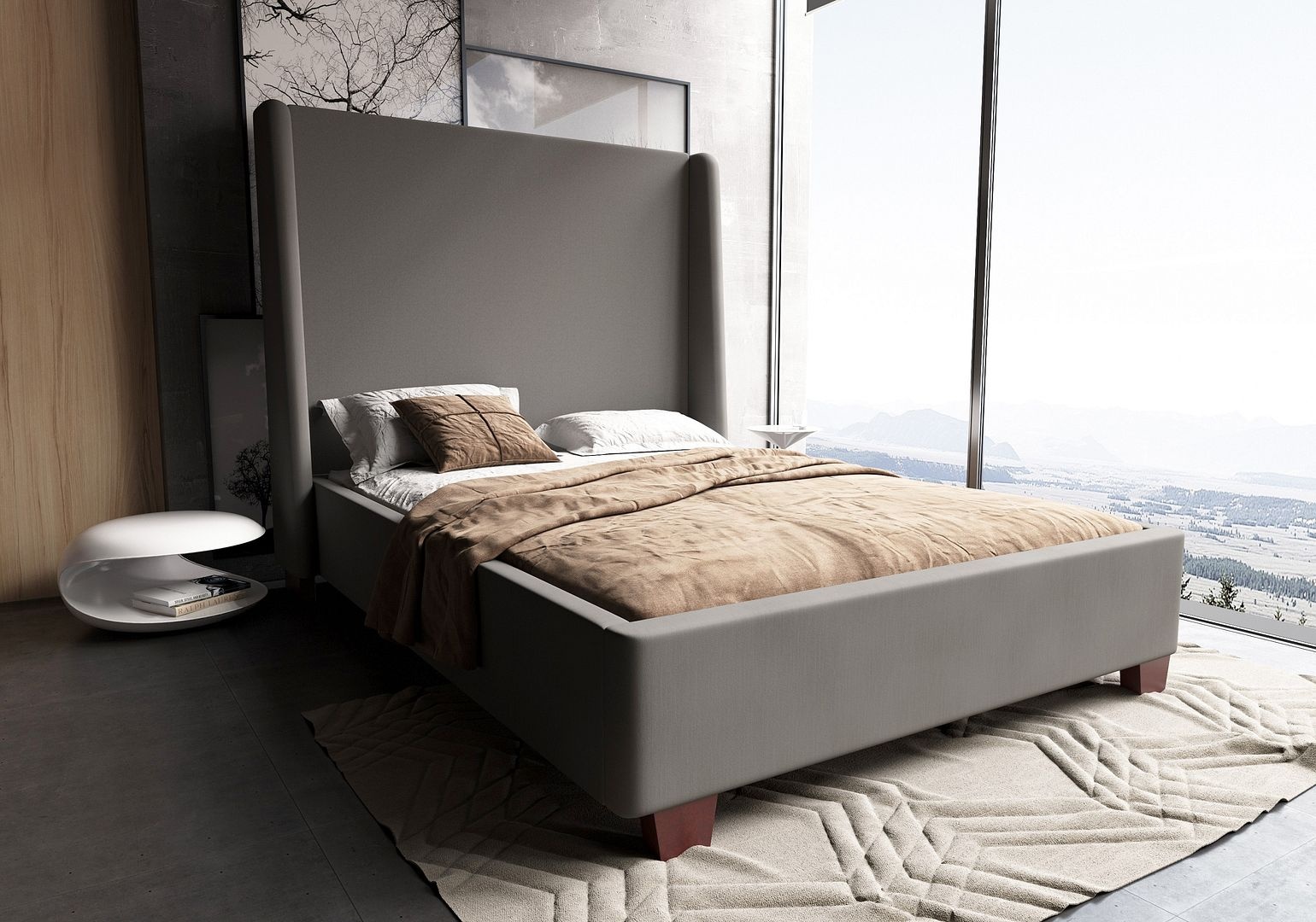 Parlay Velvet Full Size Bed