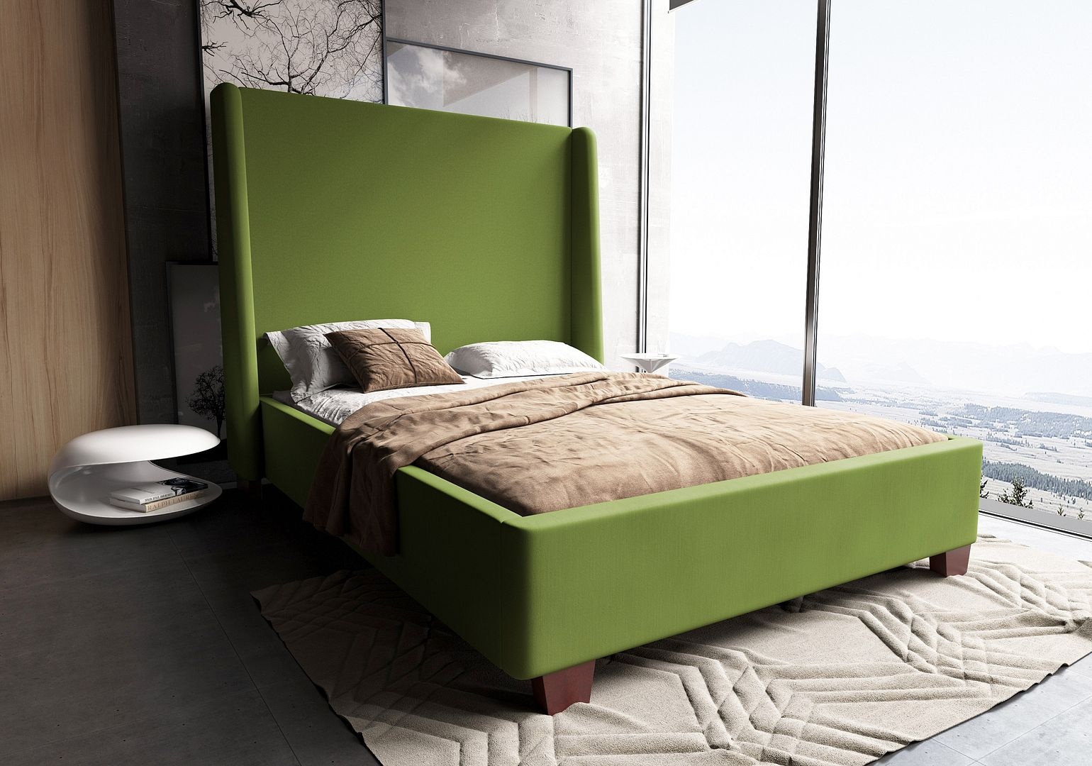 Parlay Velvet Full Size Bed