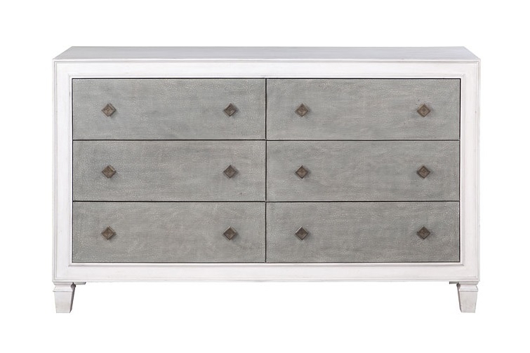 Katia Wood Double Dresser w/6 Drawers