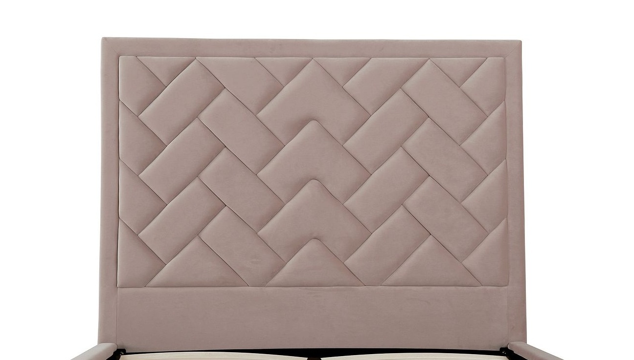 Crosby Velvet Platform Full Size Bed