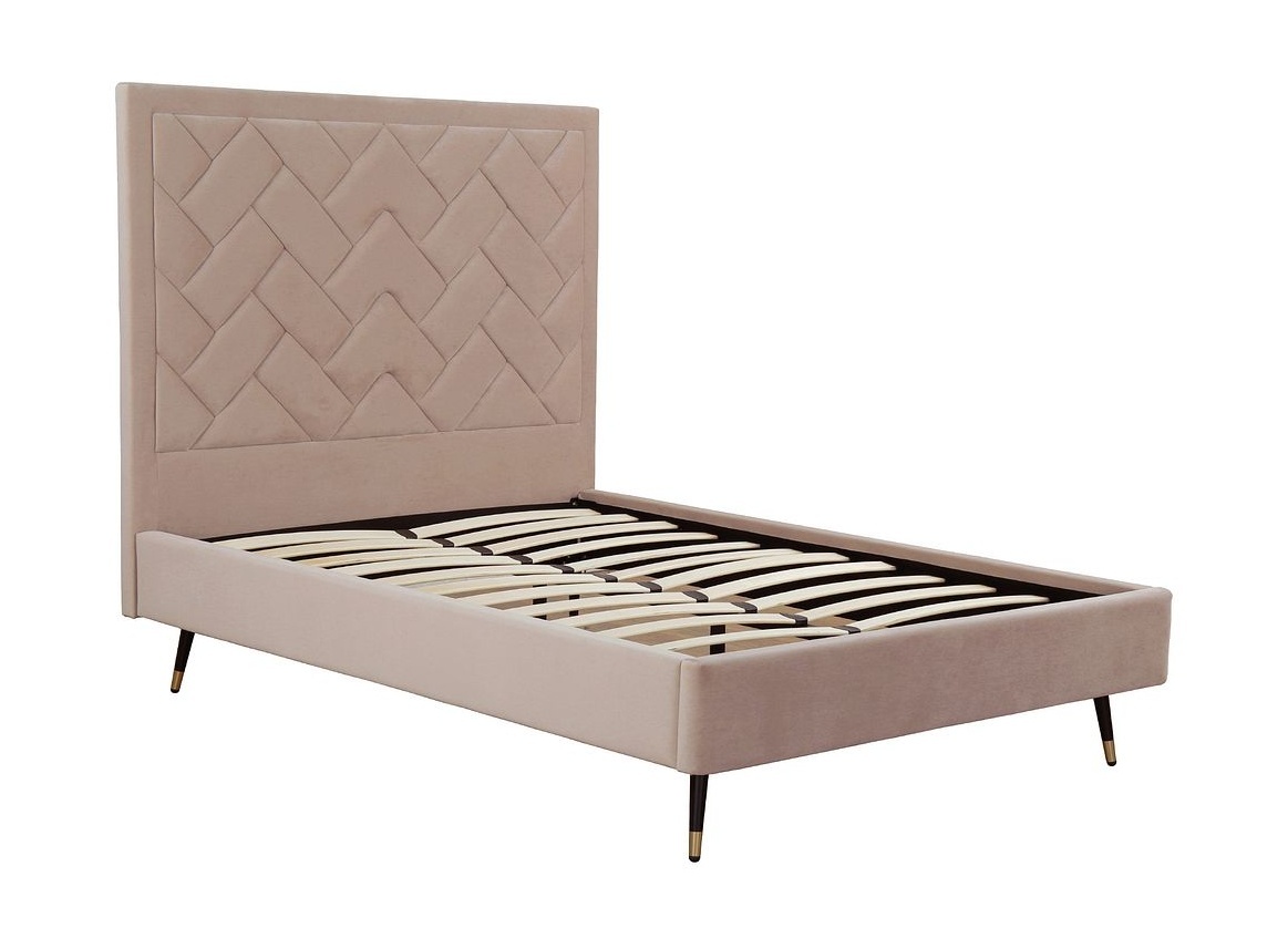 Crosby Velvet Platform Full Size Bed