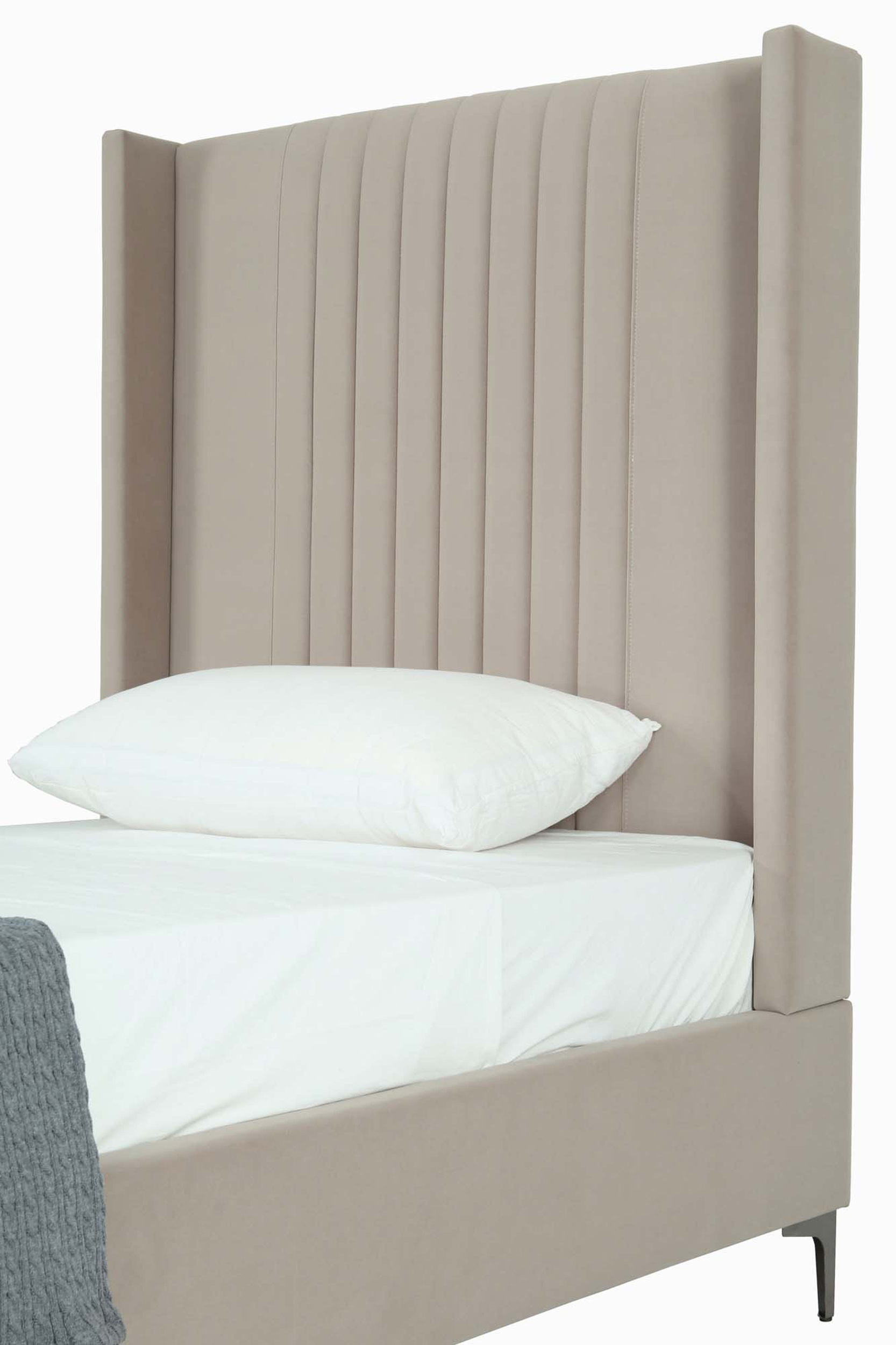 Promenade Velvet Platform Bed