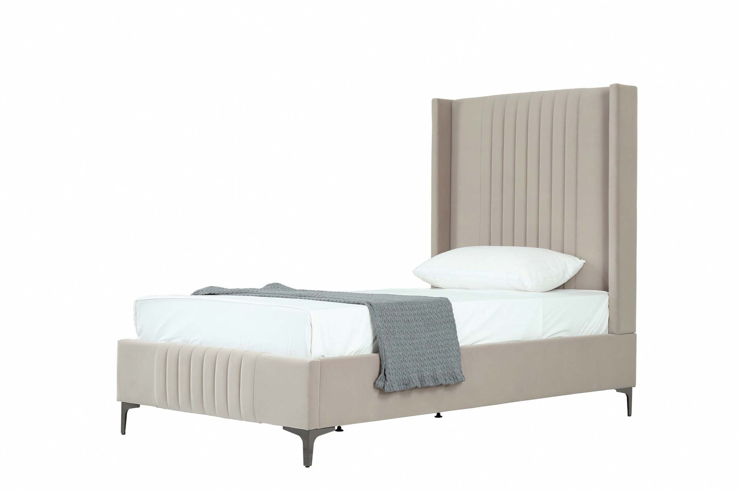 Promenade Velvet Platform Bed