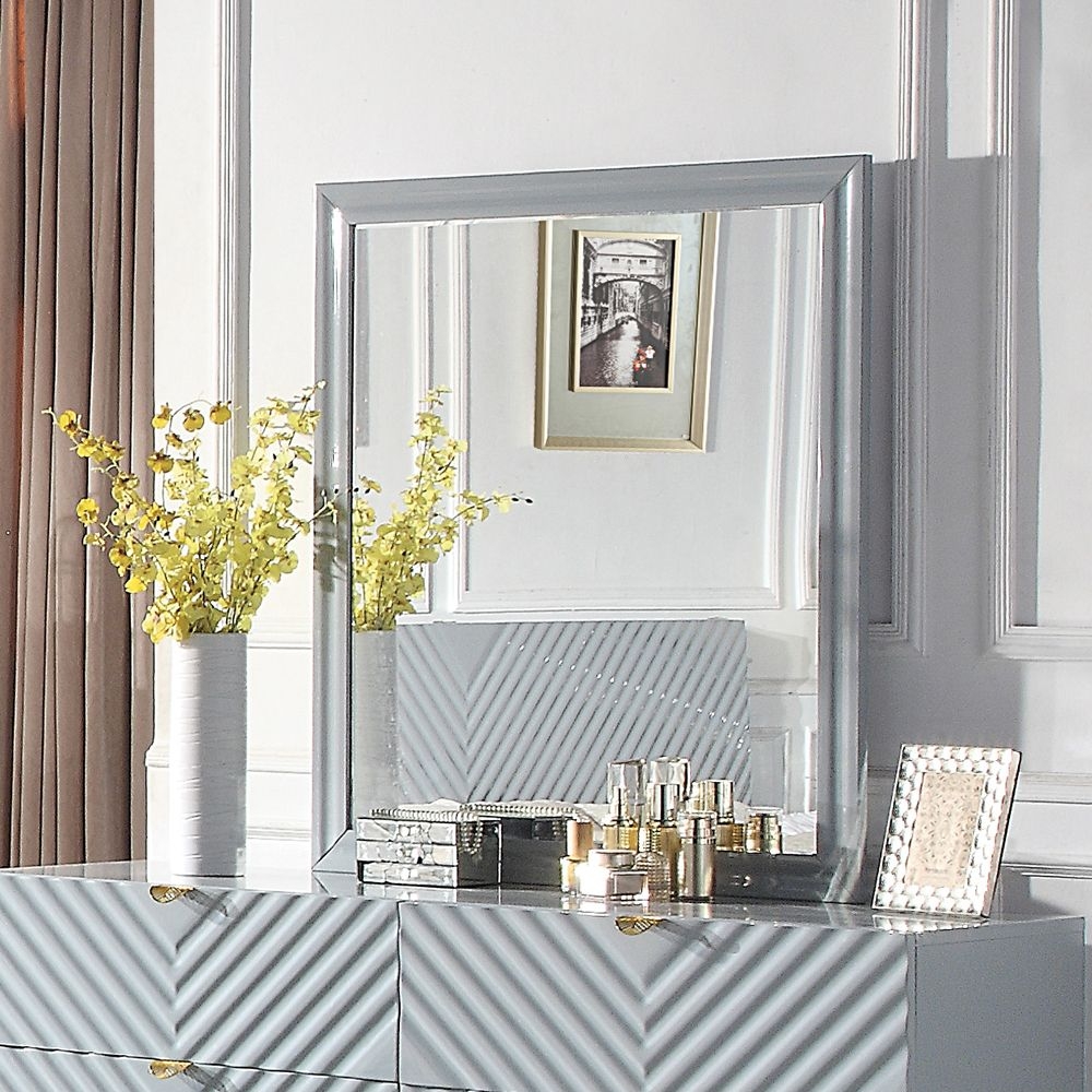 Gaines Wood Rectangular Mirror
