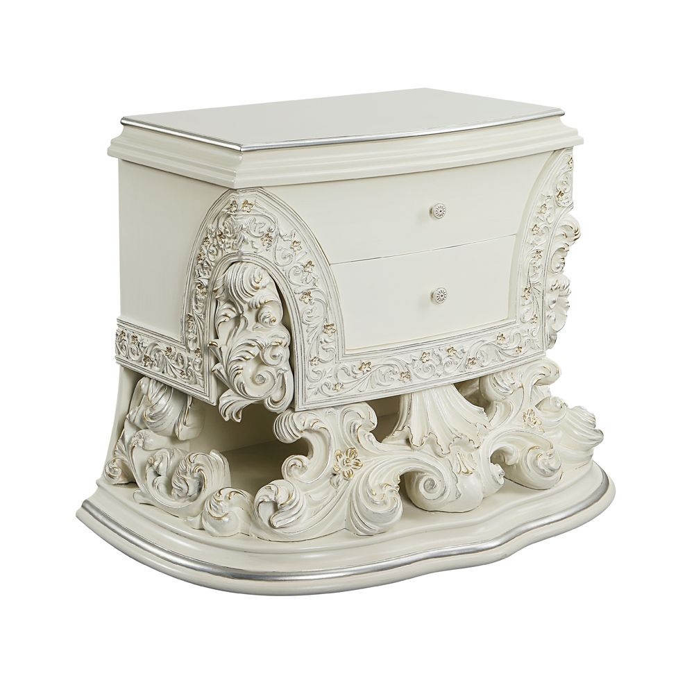 Adara PU/Wood Tufted Panel Bedroom Set