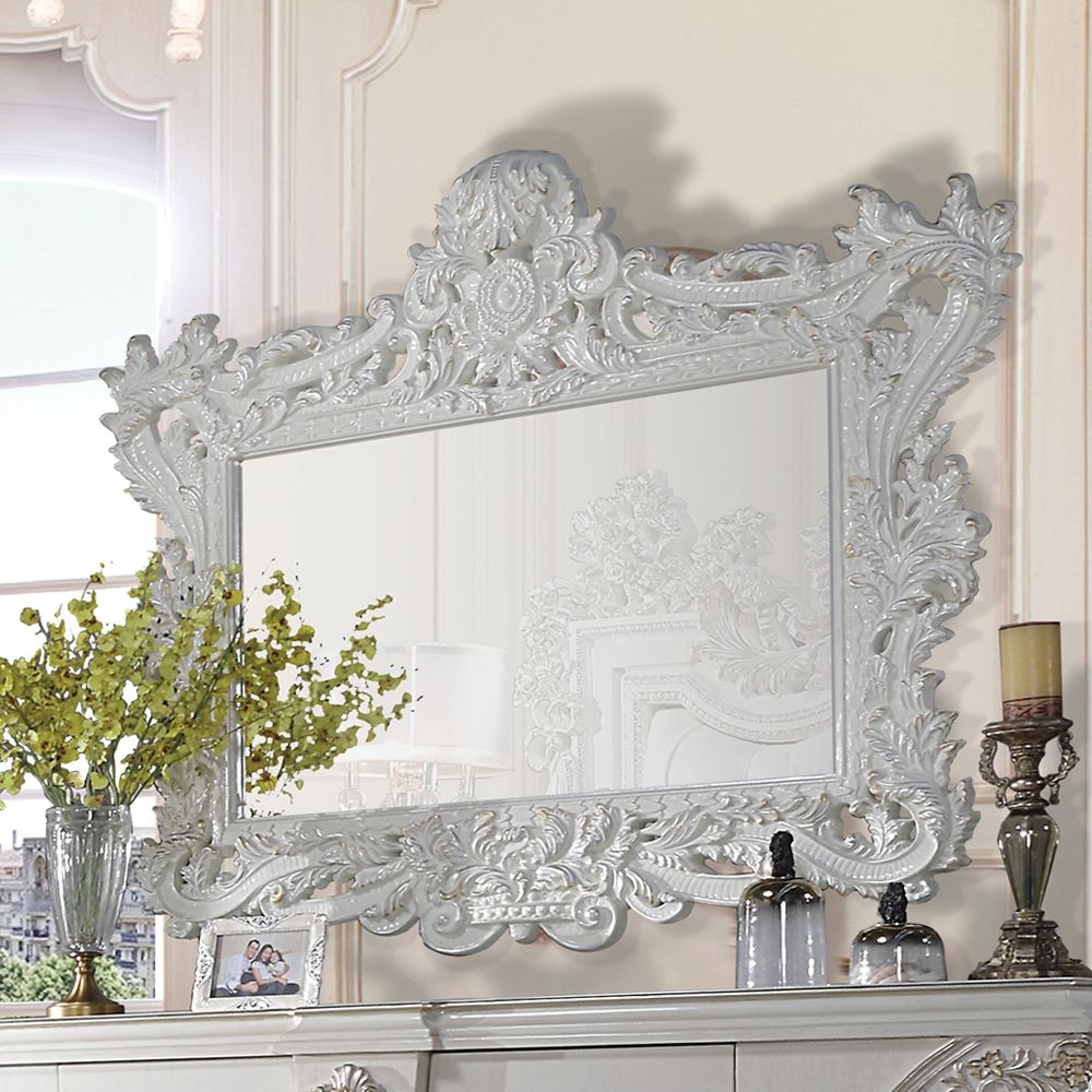 Adara Wood Rectangular Mirror
