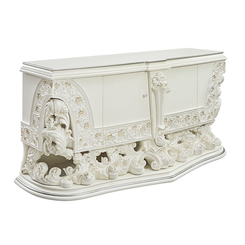 Adara PU/Wood Tufted Panel Bedroom Set