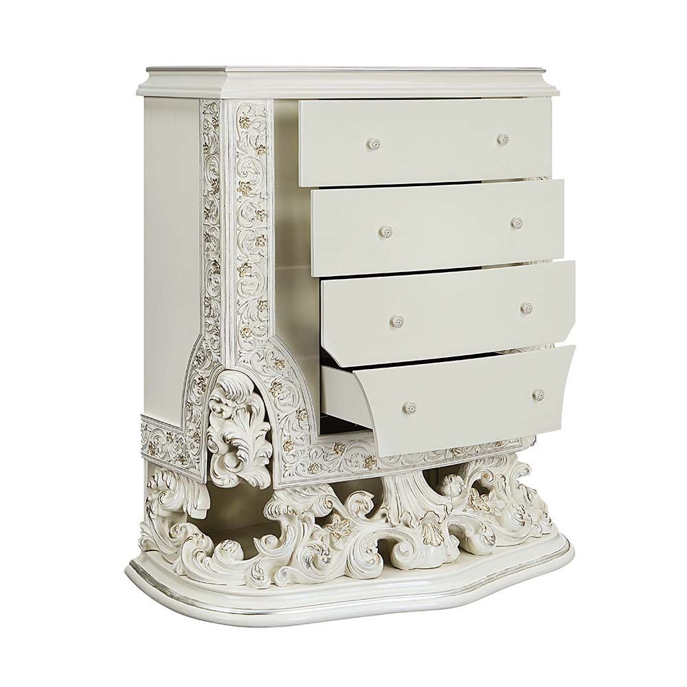 Adara Wood Chest w/4 Drawers