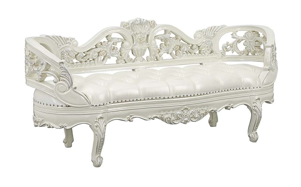 Adara PU/Wood Tufted Panel Bedroom Set