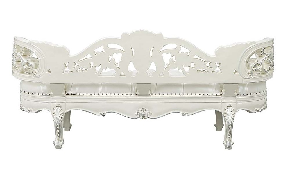 Adara PU/Wood Tufted Panel Bedroom Set