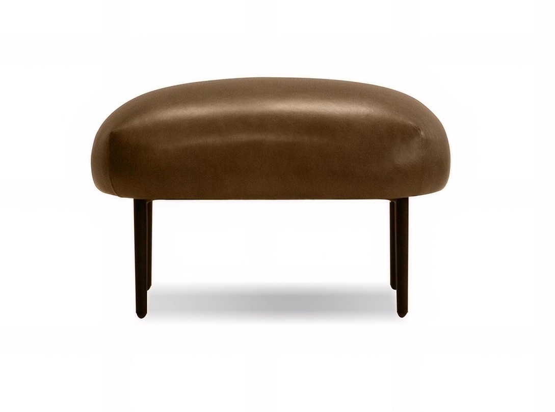 Swoon Leather Ottoman