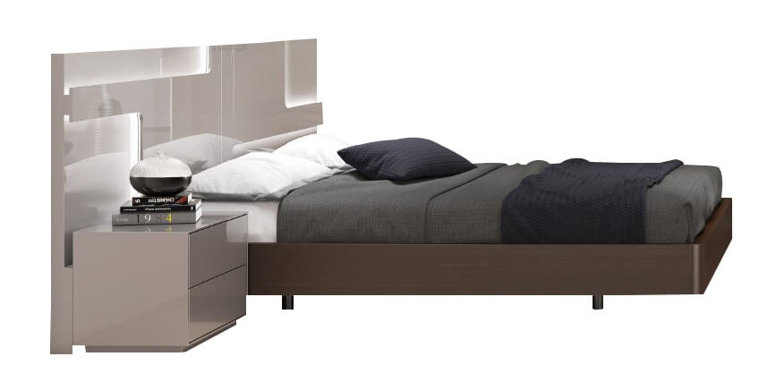 Maratea Modern Bedroom Set with Lighting