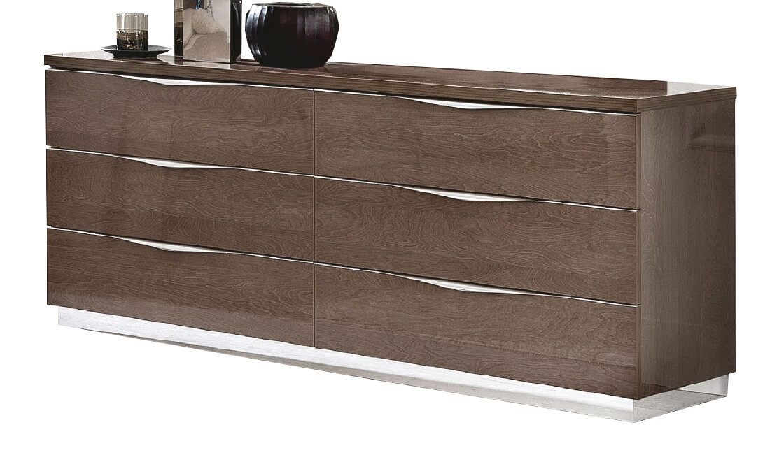 Platinum Wood Double Dresser - Thumbnail 4