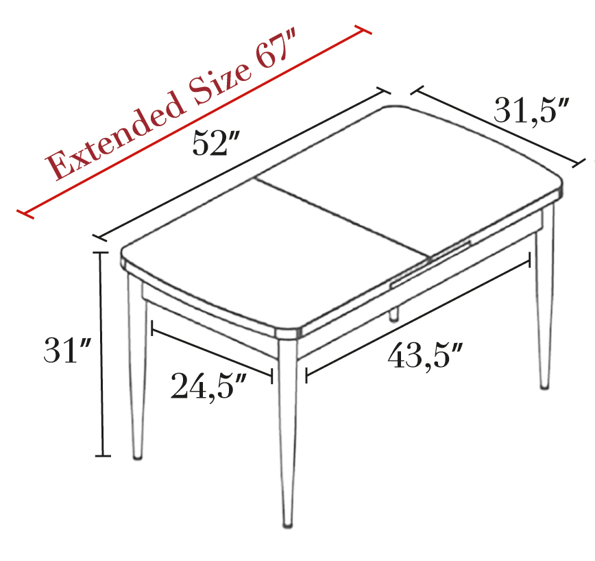 dimensions