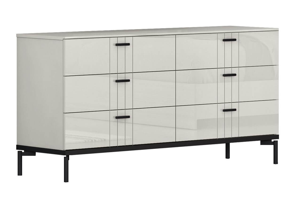 Bella 62" Wide 6 Drawer Chest