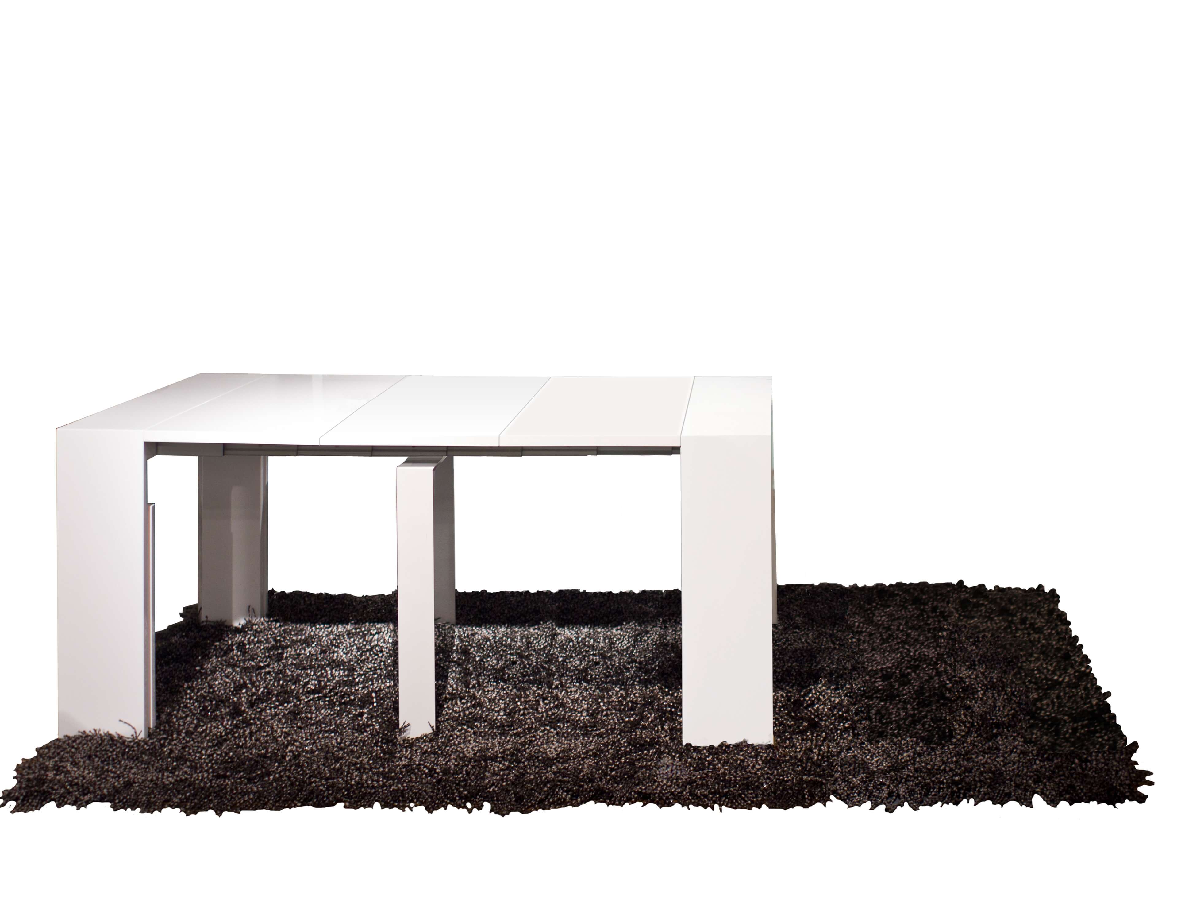 Bellini Lacquer/Leather Dining Room Set by Sharelle Furnishings