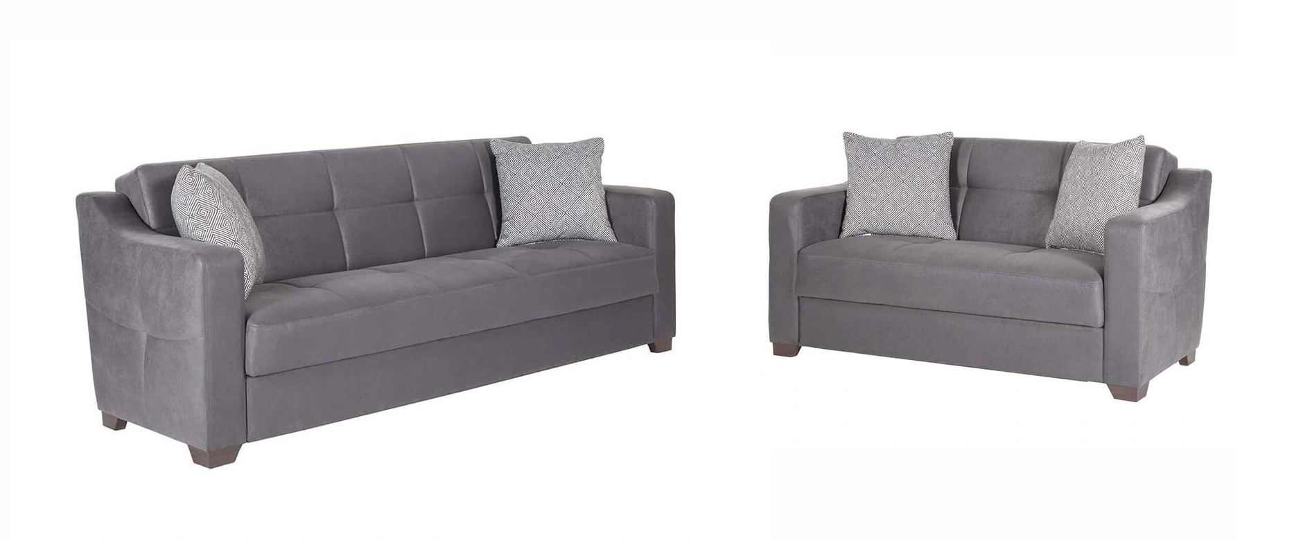 Tahoe Fabric Storage Sleeper Living Room Set