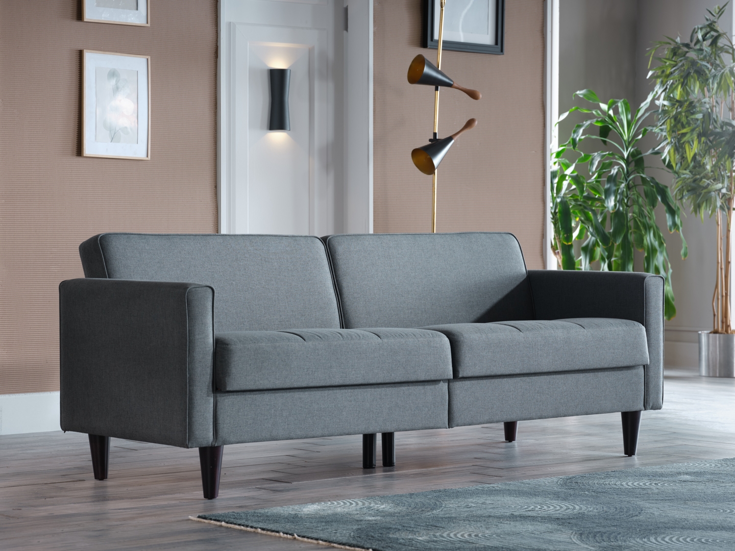 Sawyer Fabric Storage Sleeper Sofa
