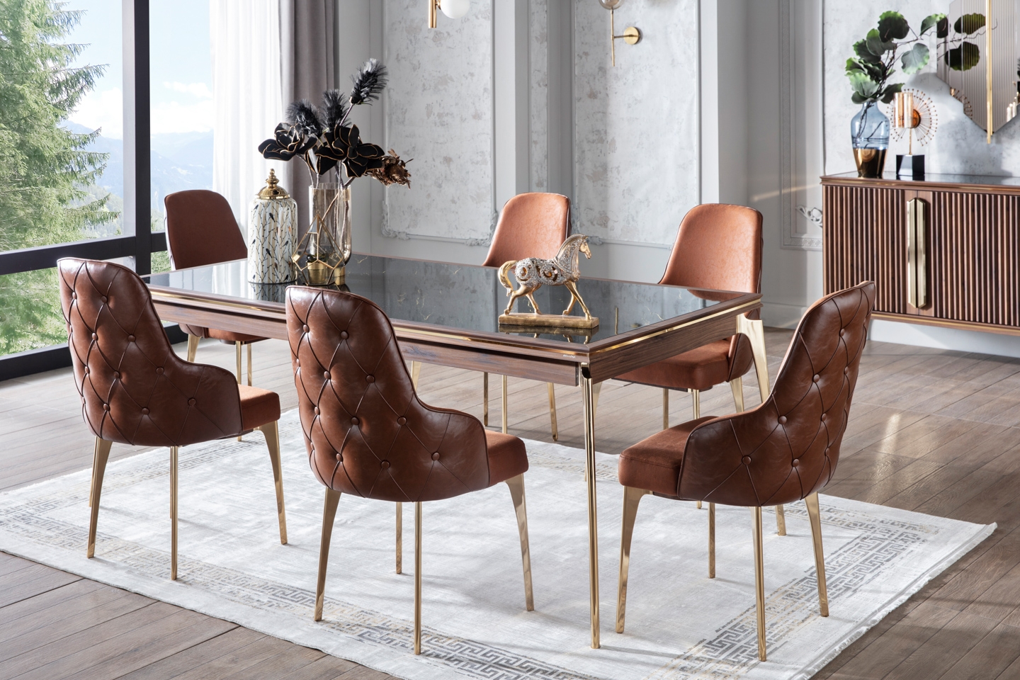 Montego 6166 Leatherette Dining Chair