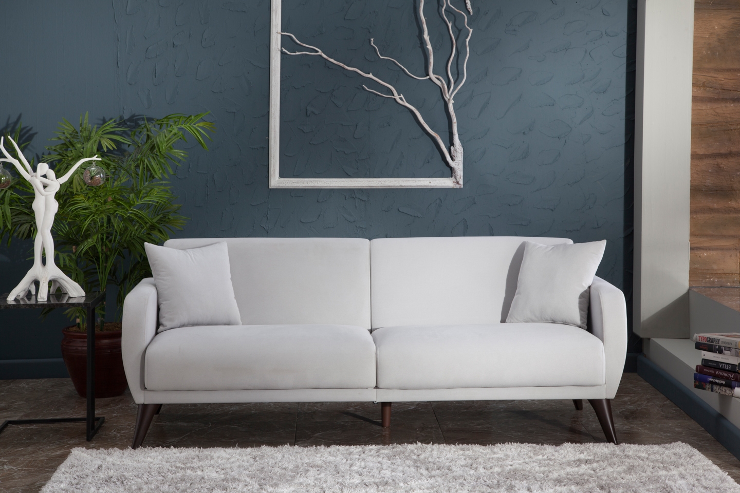 Flexy Fabric Storage Sleeper Sofa In a Box