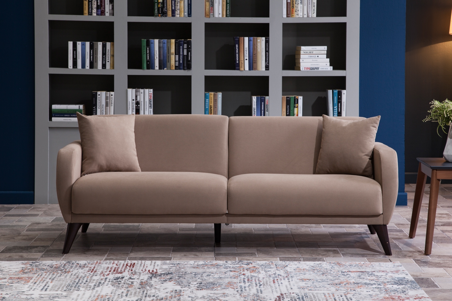 Flexy Fabric Storage Sleeper Sofa In a Box