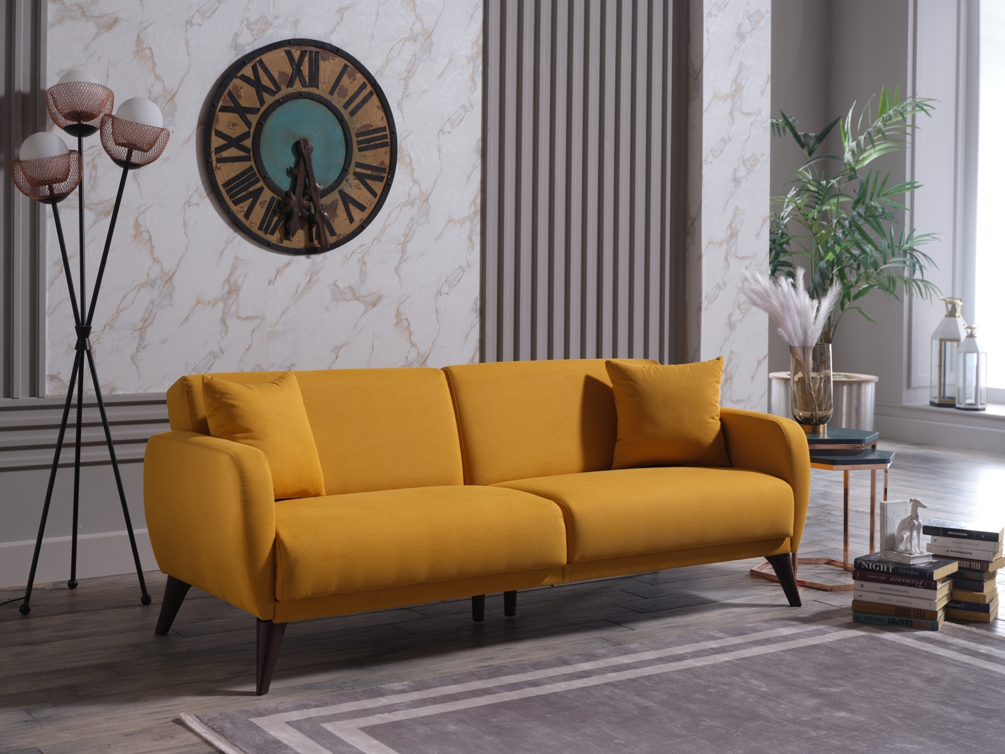 Flexy Fabric Storage Sleeper Sofa In a Box