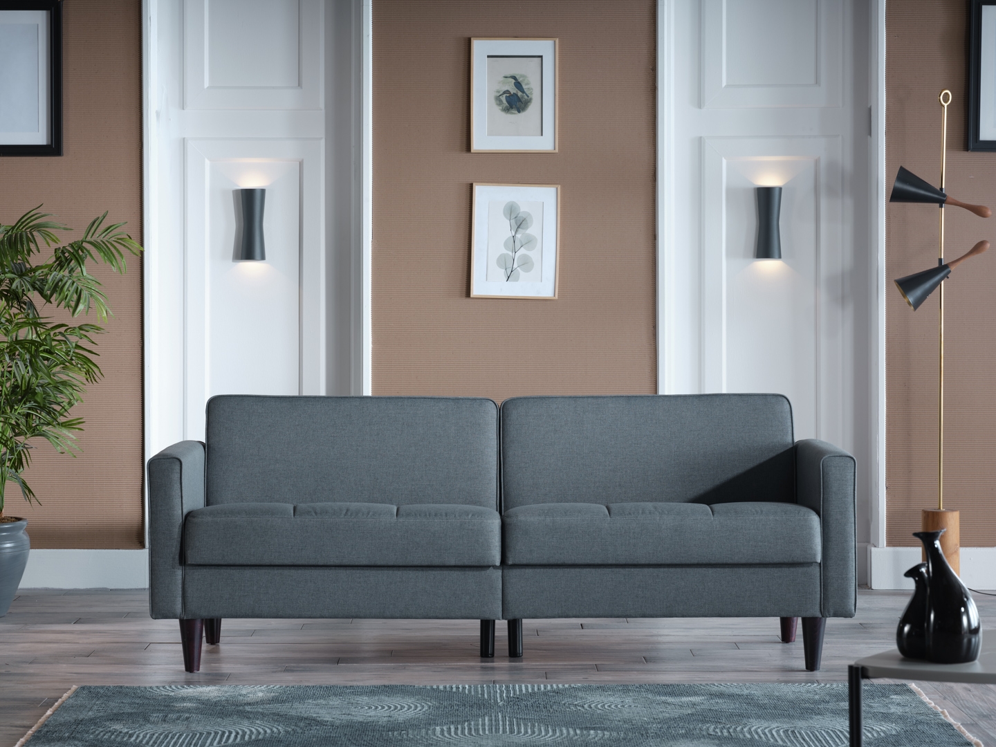 Sawyer Fabric Storage Sleeper Sofa