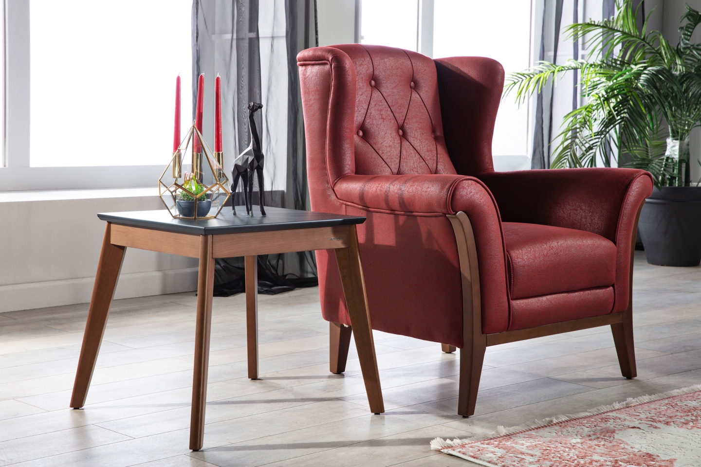Alegro Fabric Accent Chair