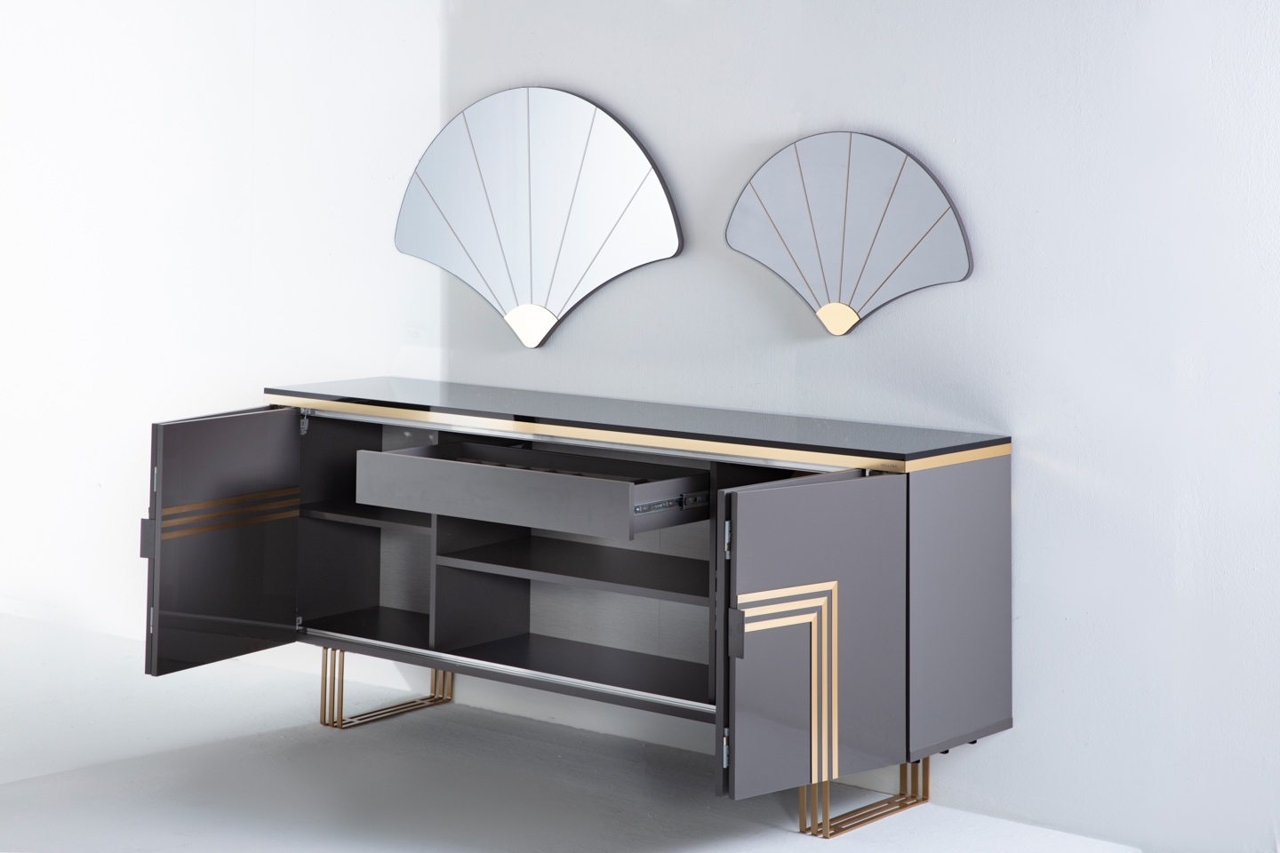 Carlino Marble/Metal Buffet