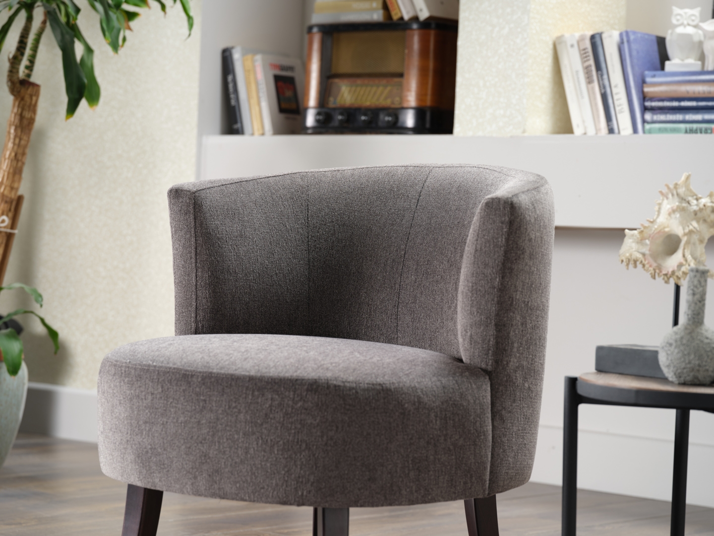 Cedar Fabric Accent Armchair