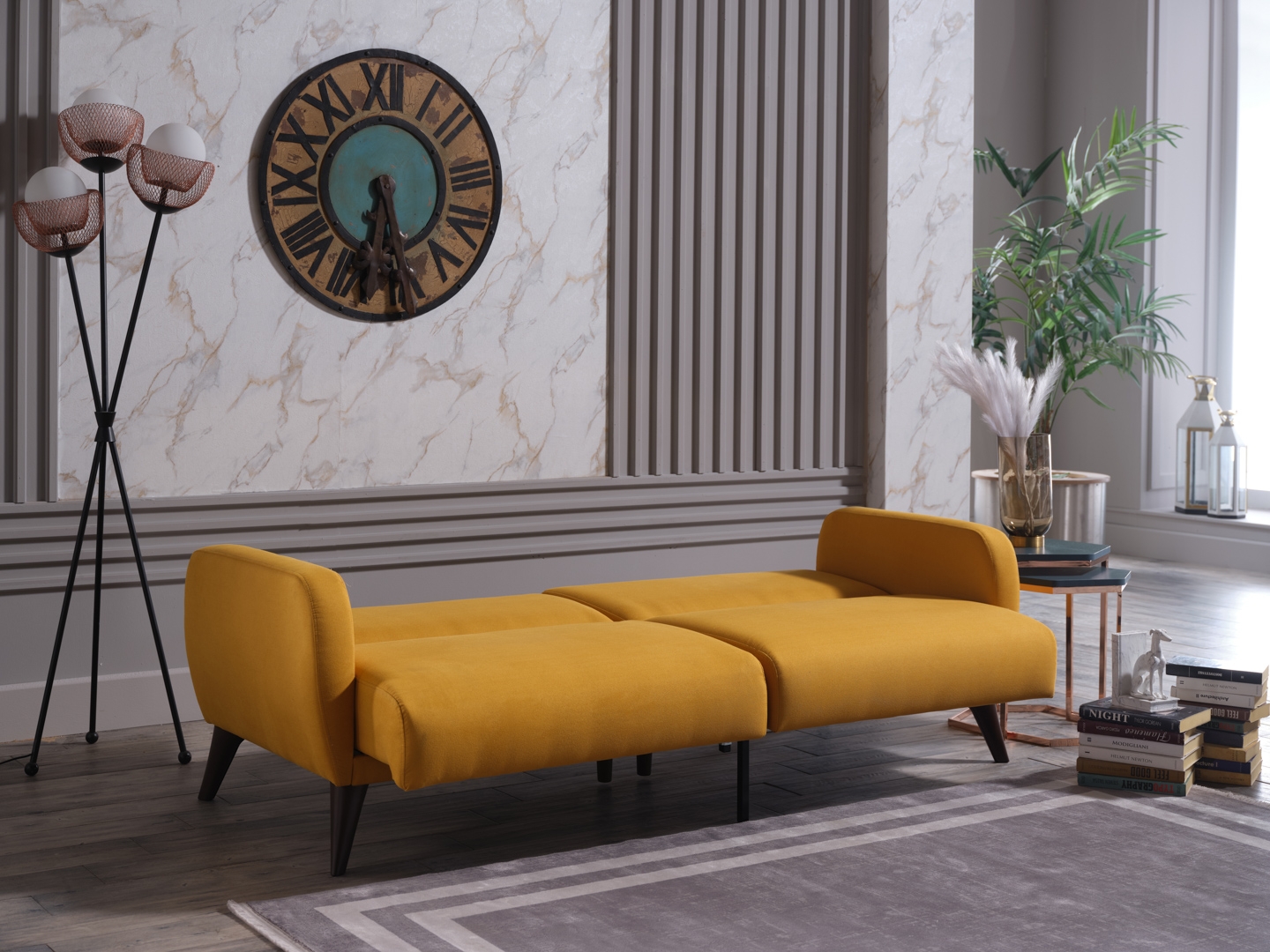 Flexy Fabric Storage Sleeper Sofa In a Box