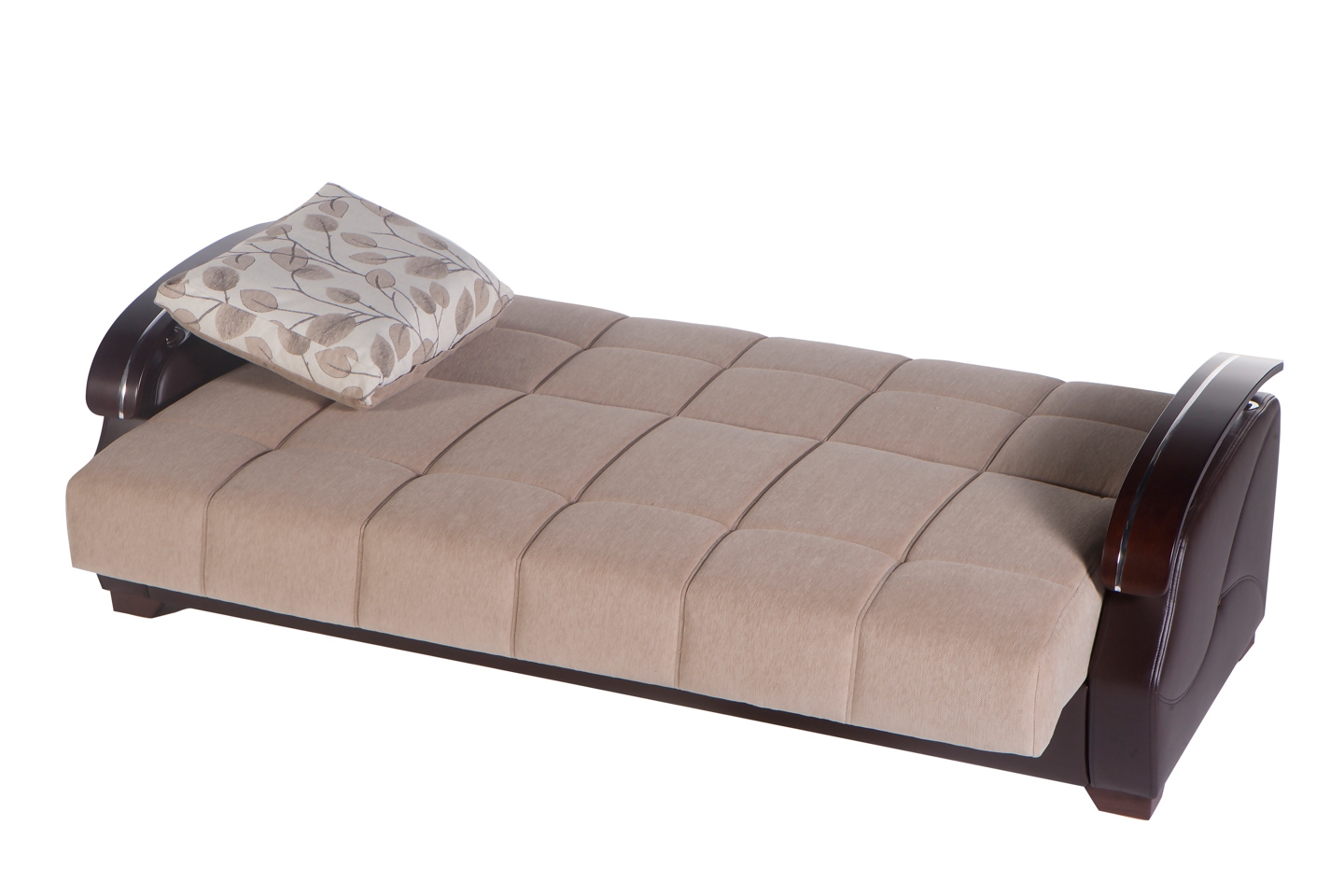 Costa Fabric/PU Storage Sleeper Living Room Set