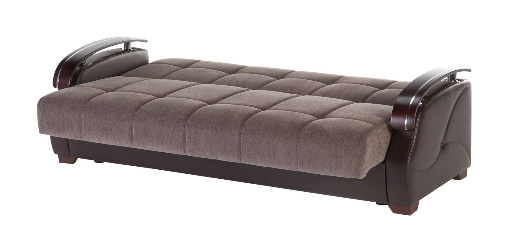 Costa Fabric/PU Storage Sleeper Sofabed