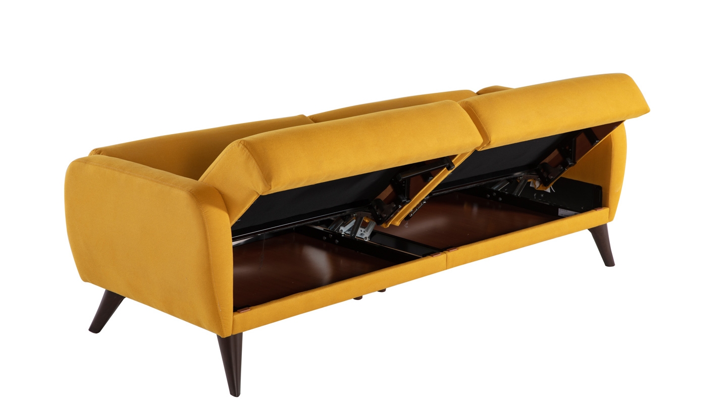 Flexy Fabric Storage Sleeper Sofa In a Box