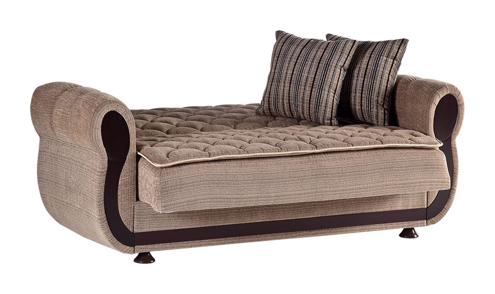Argos Fabric Storage Sleeper Loveseat
