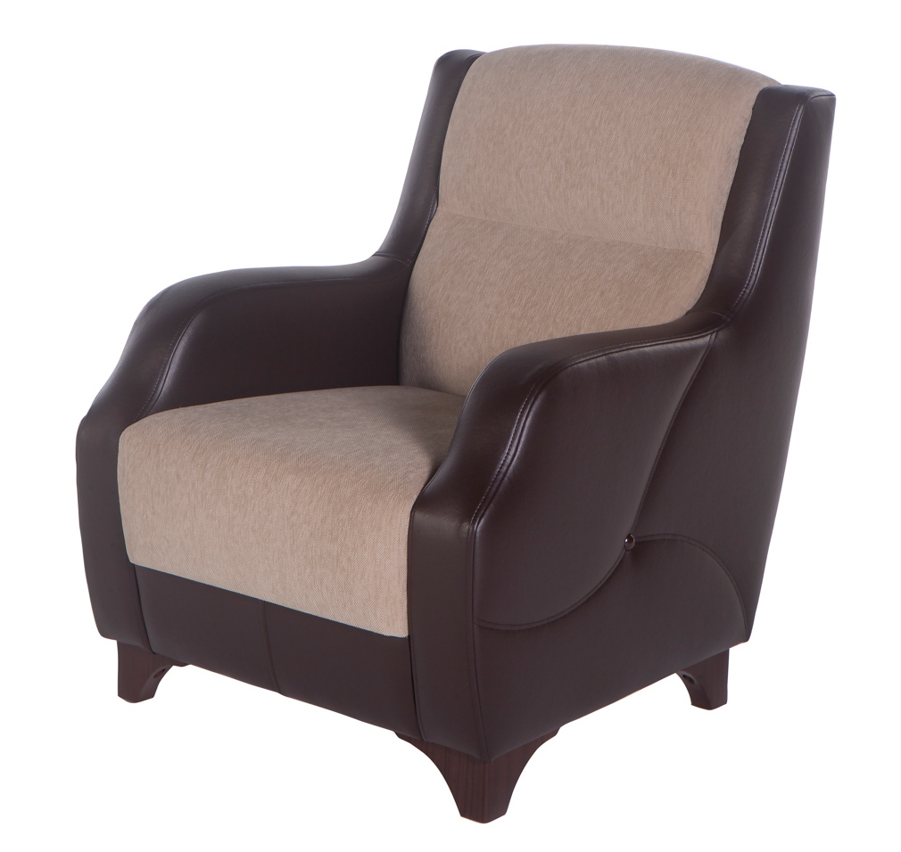 Costa Fabric/PU Armchair