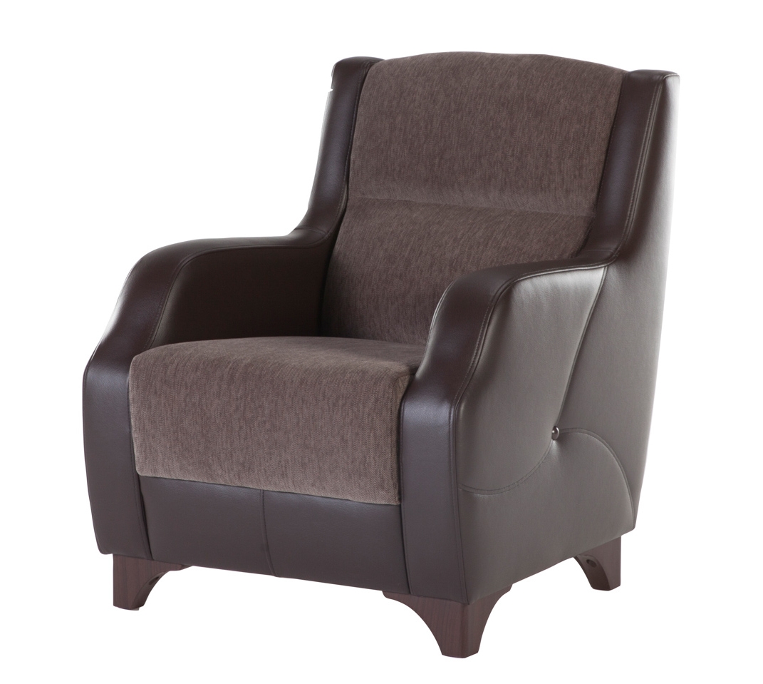 Costa Fabric/PU Armchair