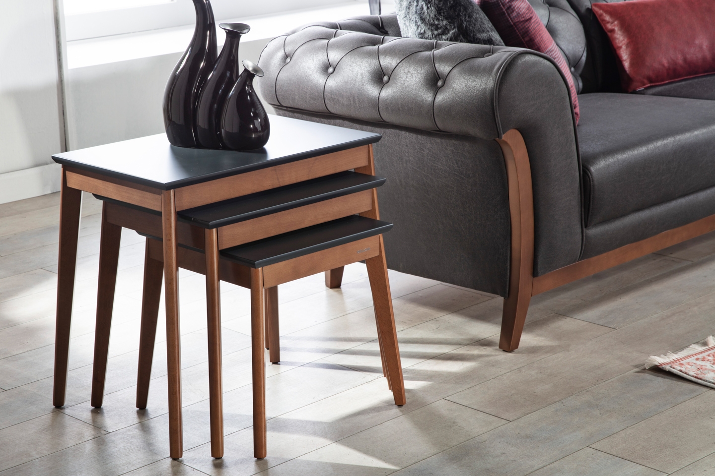 Alegro Square Nesting Table
