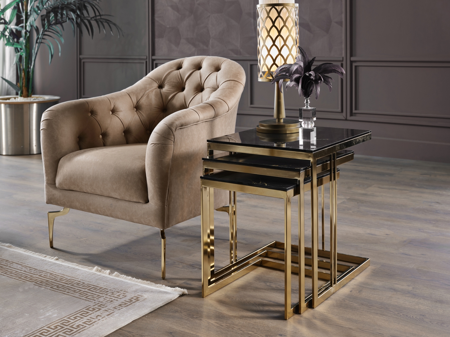 Montego Fabric Accent Chair