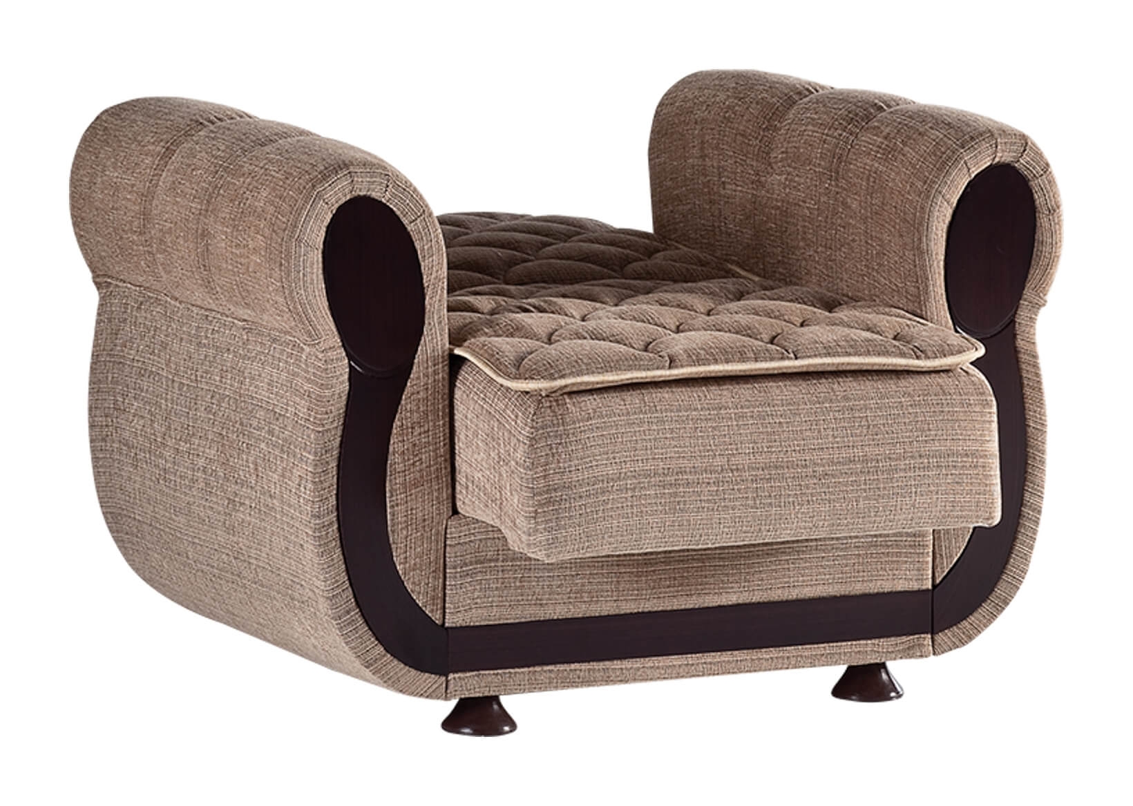 Argos Fabric Storage Sleeper Armchair
