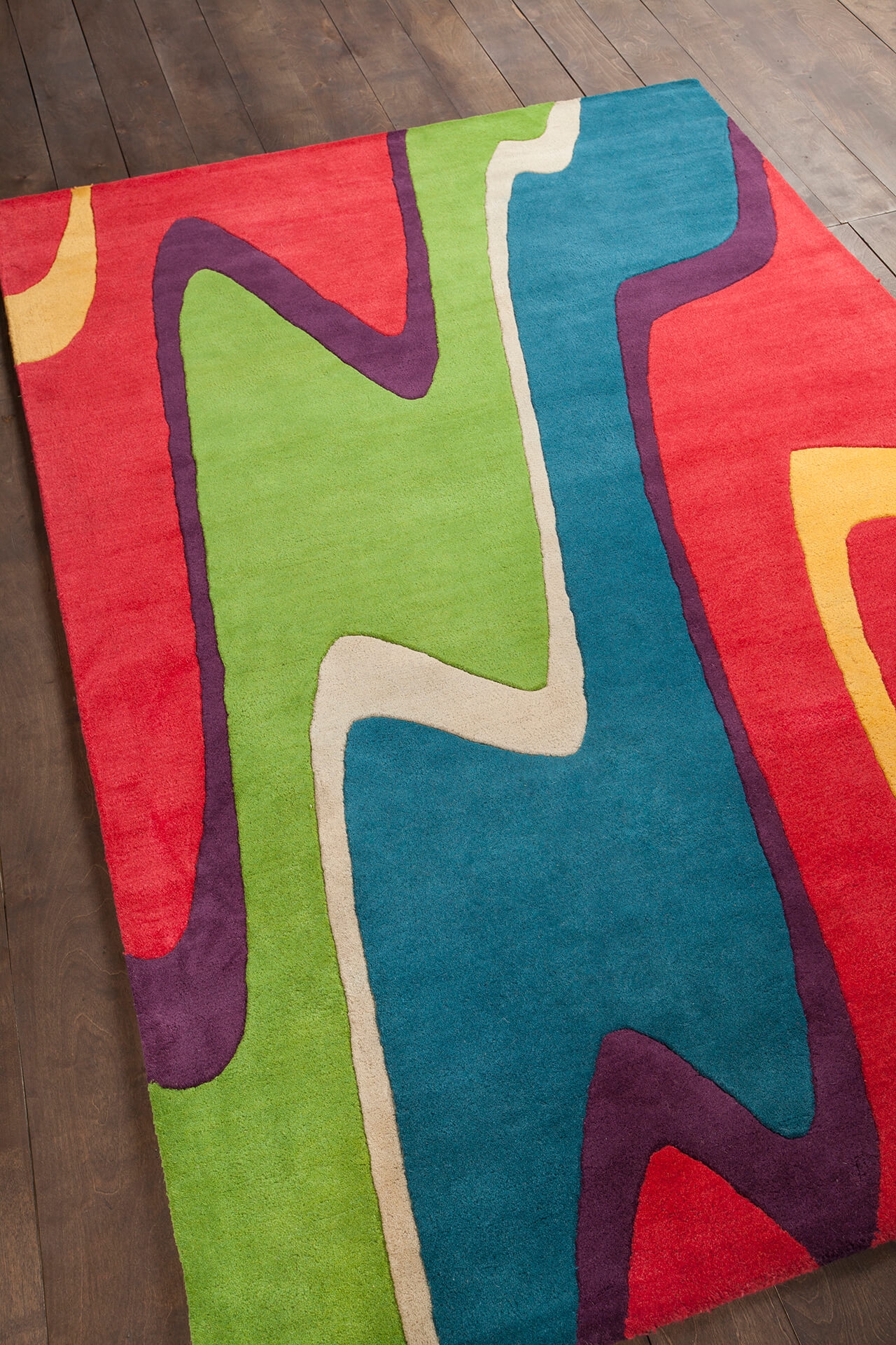 Bense Garza Wool Hand-tufted Rug